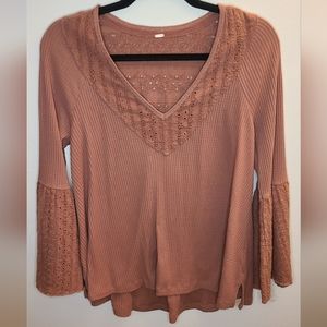 Free People Perisian Night Top - Rose